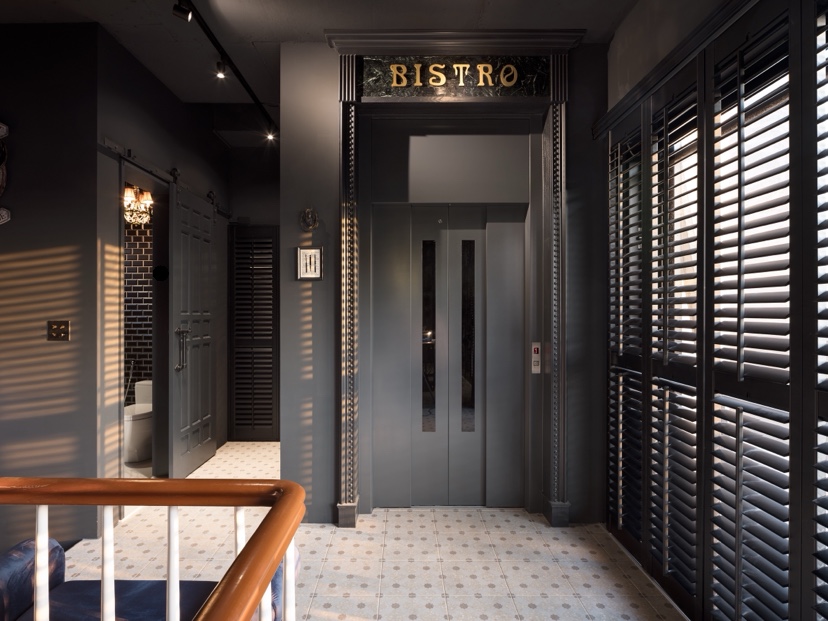 英倫風格室內設計｜星光微醺．頂層 BISTRO